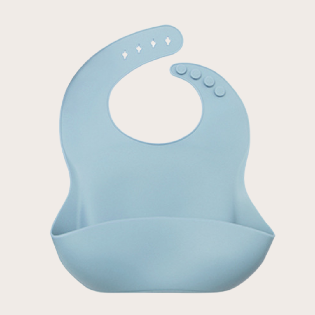 Lalaby Soft Bib – Silikonlätzchen mit Tasche