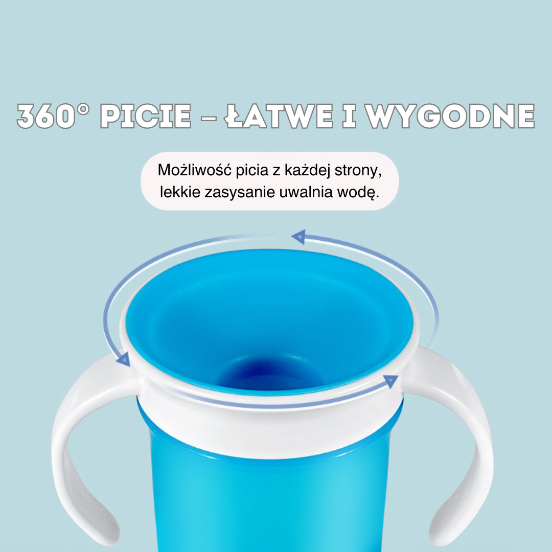 Lalaby 360 Pure Flow – 360°-Trinklernbecher für Kleinkinder