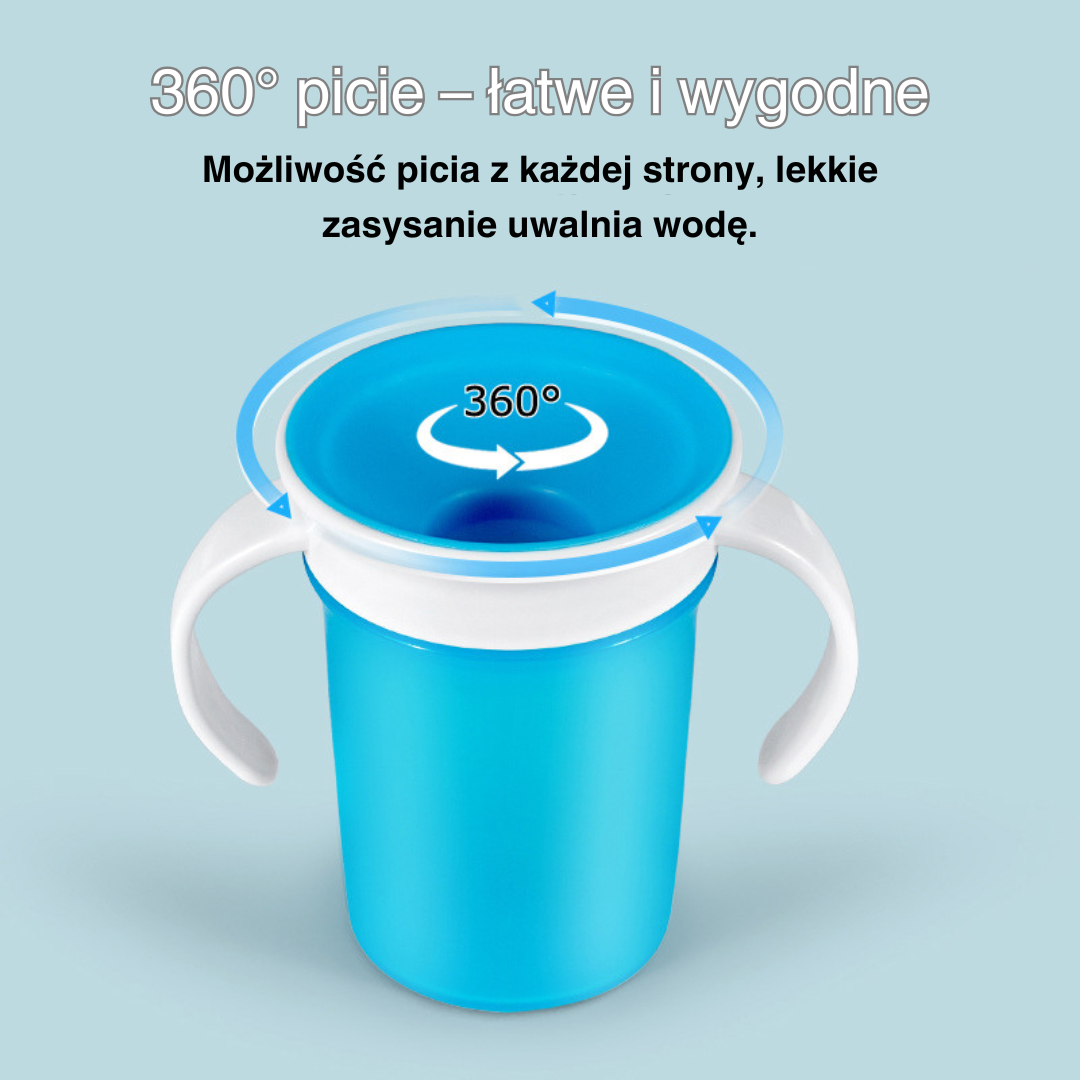 Lalaby 360 Pure Flow – 360°-Trinklernbecher für Kleinkinder