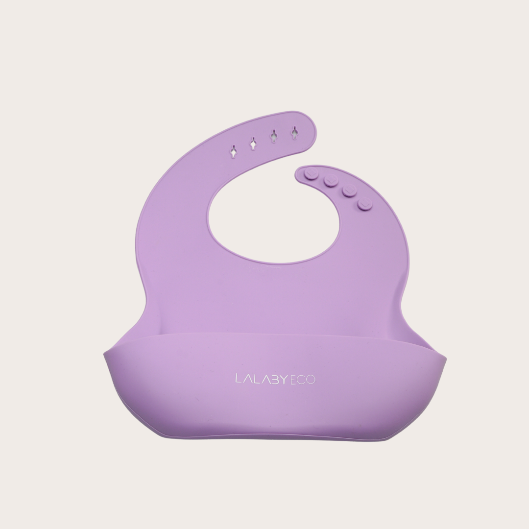 Lalaby Soft Bib – Silikonlätzchen mit Tasche