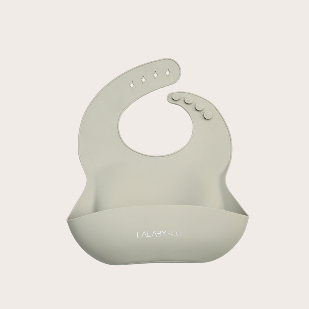 Lalaby Soft Bib – Silikonlätzchen mit Tasche