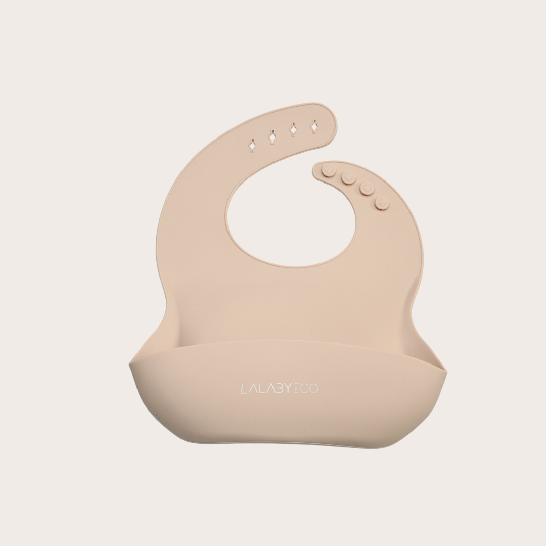 Lalaby Soft Bib – Silikonlätzchen mit Tasche