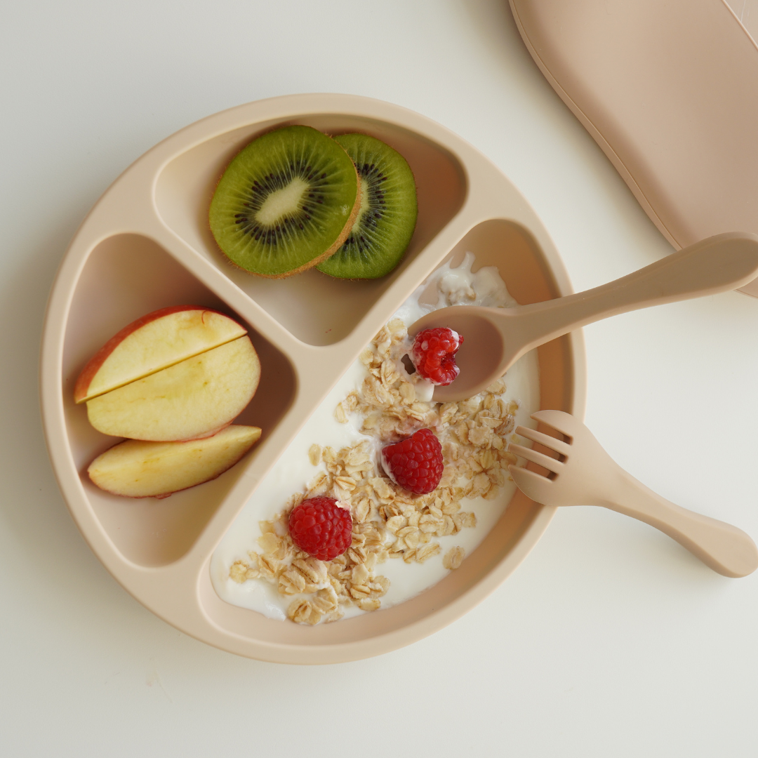 Lalaby First Bite – Silikonbesteck für Kinder in Teddybärform