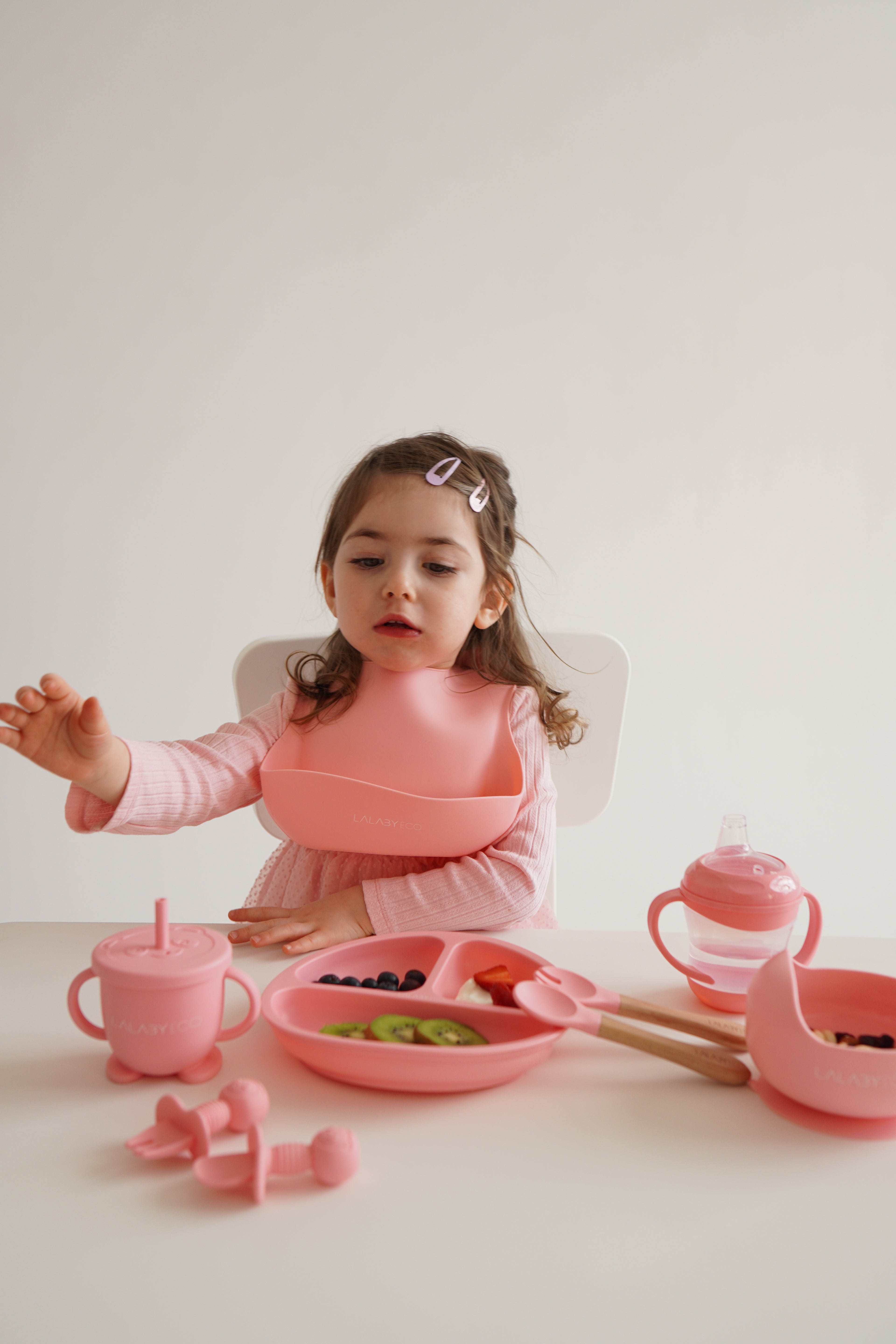 Lalaby Soft Bib – Silikonlätzchen mit Tasche