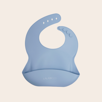 Lalaby Soft Bib – Silikonlätzchen mit Tasche 