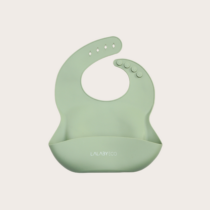 Lalaby Soft Bib – Silikonlätzchen mit Tasche 