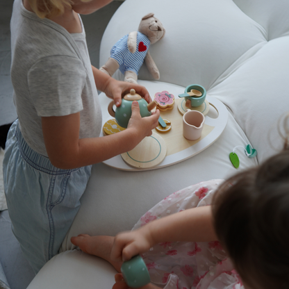 Lalaby Tea Time – Spielset mit Holzakzent