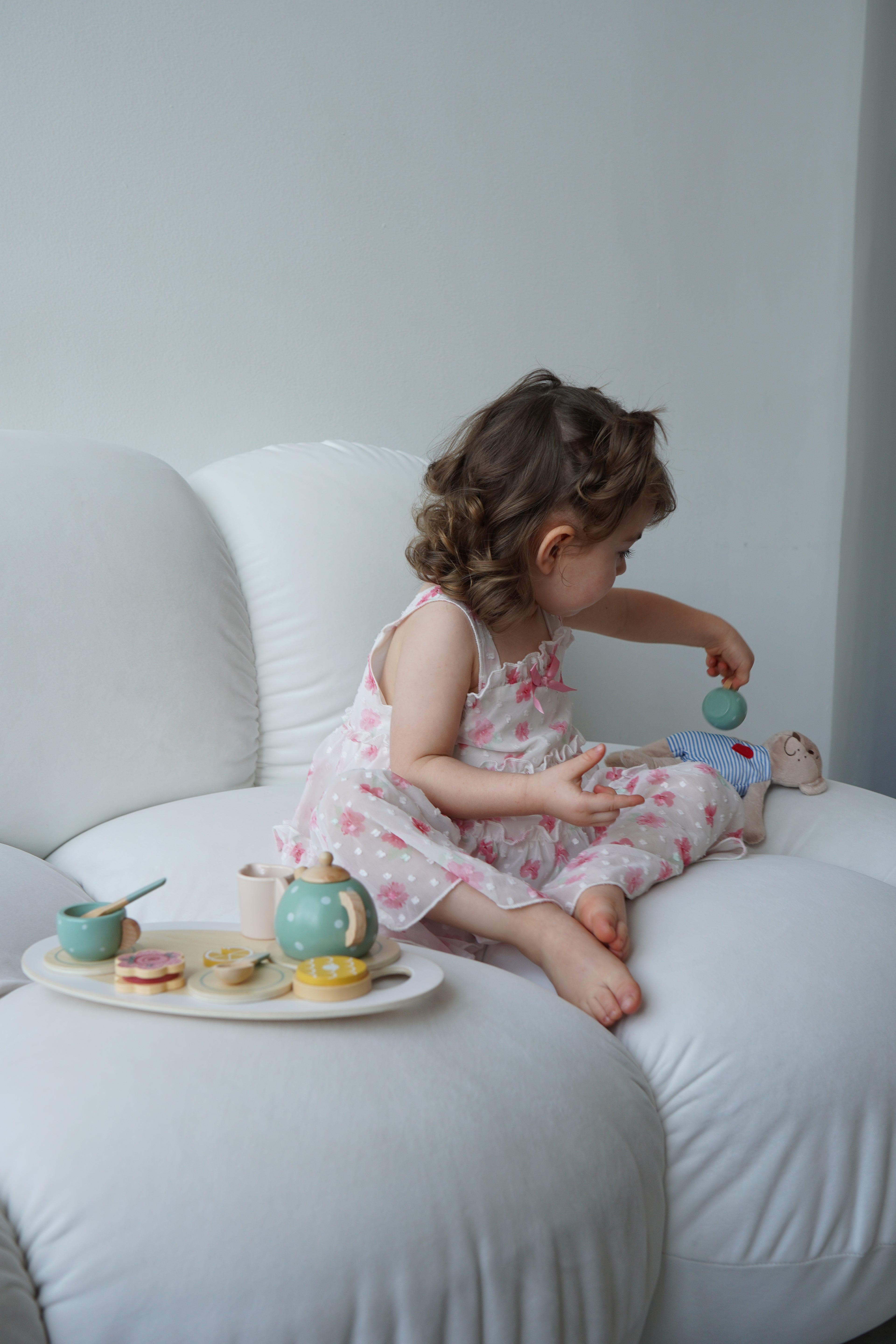 Lalaby Tea Time – Spielset mit Holzakzent
